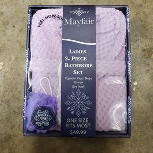 Mayfair ladies 3 piece bath robe set
